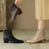 Rosa | Comfortable Boots Pointed Toe
