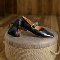 Vera | Comfortable Flats Orthopedic Buckle