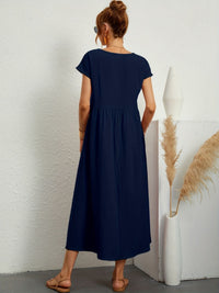 Marigold | Midi Sundress Short Sleeves