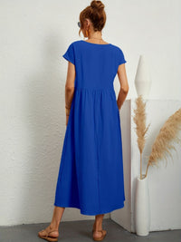 Marigold | Midi Sundress Short Sleeves