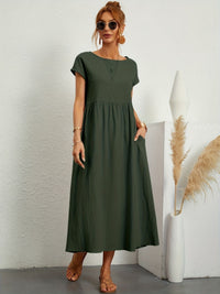 Marigold | Midi Sundress Short Sleeves