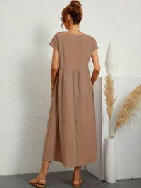 Marigold | Midi Sundress Short Sleeves