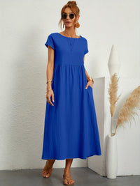 Marigold | Midi Sundress Short Sleeves