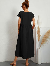 Marigold | Midi Sundress Short Sleeves