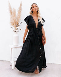 Jacqueline | Boho Maxi Sundress Floral
