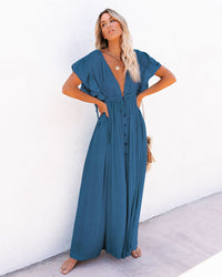 Jacqueline | Boho Maxi Sundress Floral