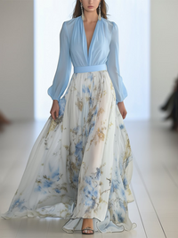 Cora | Wedding Guest Maxi Dress Floral