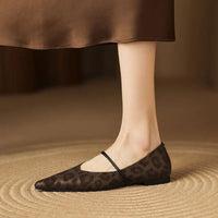 Lana | Comfortable Flats Orthopedic Animal Print