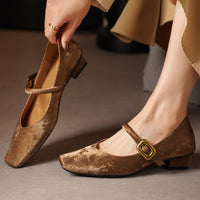 Winifred | Comfortable Heels Orthopedic Buckle