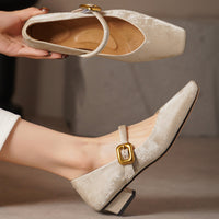 Winifred | Comfortable Heels Orthopedic Buckle