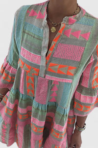 Lorelei | Boho Mini Dress Tiered