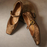 Winifred | Comfortable Heels Orthopedic Buckle