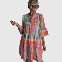 Lorelei | Boho Mini Dress Tiered