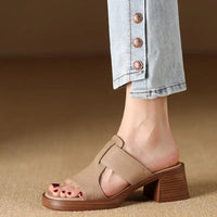 Tatum | Comfortable Sandals Orthopedic Block Heel