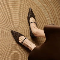 Lana | Comfortable Flats Orthopedic Animal Print