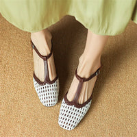 Therese | Comfortable Block Heels Orthopedic Buckle