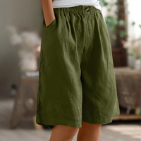 Monica | High Waisted Shorts Casual