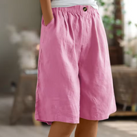 Monica | High Waisted Shorts Casual