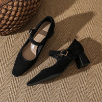 Elena | Comfortable Block Heels Orthopedic Strap