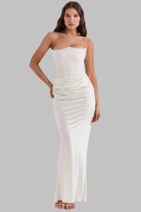 Lottie | Wedding Guest Maxi Dress Strapless