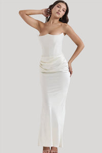 Lottie | Wedding Guest Maxi Dress Strapless