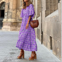 Riley | Boho Sundress Floral V-Neck
