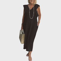 Tabitha | Sundress V-Neck Cap Sleeve