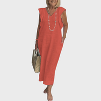 Tabitha | Sundress V-Neck Cap Sleeve