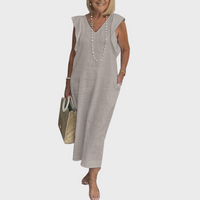 Tabitha | Sundress V-Neck Cap Sleeve