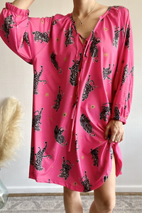 Stephanie | Boho Dress V-Neck