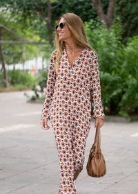 Caroline | Boho Dress V-Neck