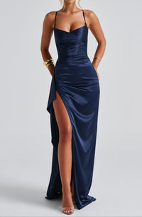Colette | Wedding Guest Maxi Dress High Slit