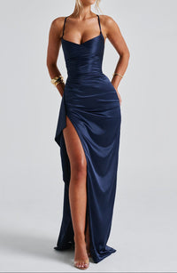 Colette | Wedding Guest Maxi Dress High Slit