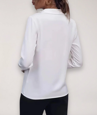 Gabrielle | Elegant Top Collared Neckline