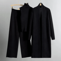 Aliyah | Three-Piece Set Longline Cardigan
