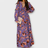 Selena | Floral Maxi Dress Long Sleeve