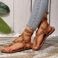 June | Strappy Wrap Sandals Orthopedic