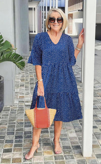 Joy | Sundress V-Neck Short Sleeve
