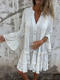 Rowan | Boho Dress Notch V-Neck