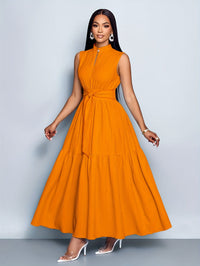 Briar | Wedding Guest Maxi Dress A-Line Mock