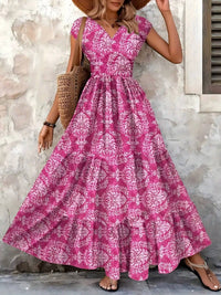 Madison | Boho Maxi Sundress V-Neck