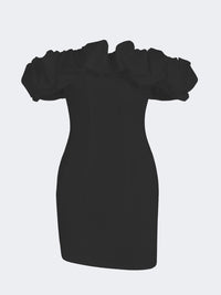Elena | Cocktail Mini Dress Off Shoulder Ruffled