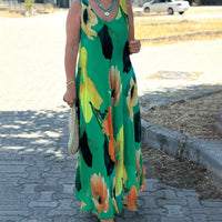 Annabelle | Maxi Sundress Floral Sleeveless