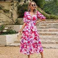 Chloe | Wedding Guest Dress Puff Sleeves