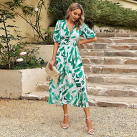 Chloe | Wedding Guest Dress Puff Sleeves
