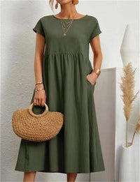 Adeline | Relaxed Midi Dress