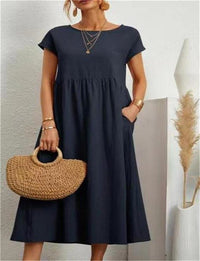 Adeline | Relaxed Midi Dress