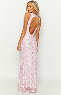 Lorelei | Wedding Guest Maxi Dress Wrap Open Back