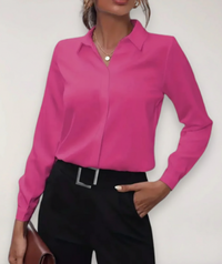 Gabrielle | Elegant Top Collared Neckline