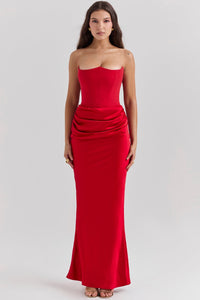 Scarlett | Wedding Guest Maxi Dress Sheath